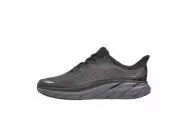 hoka femmes hommes  clifton 8 running chaussures black gray